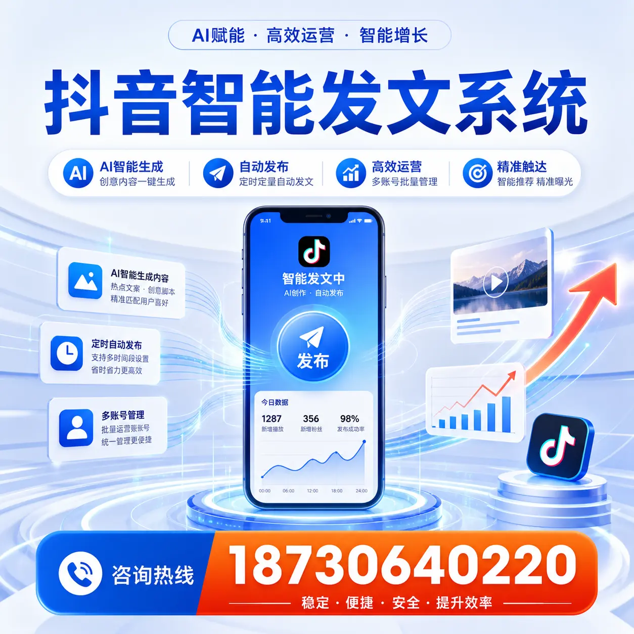 如何通过抖音智能发文系统提升 临沧 企业的市场竞争力