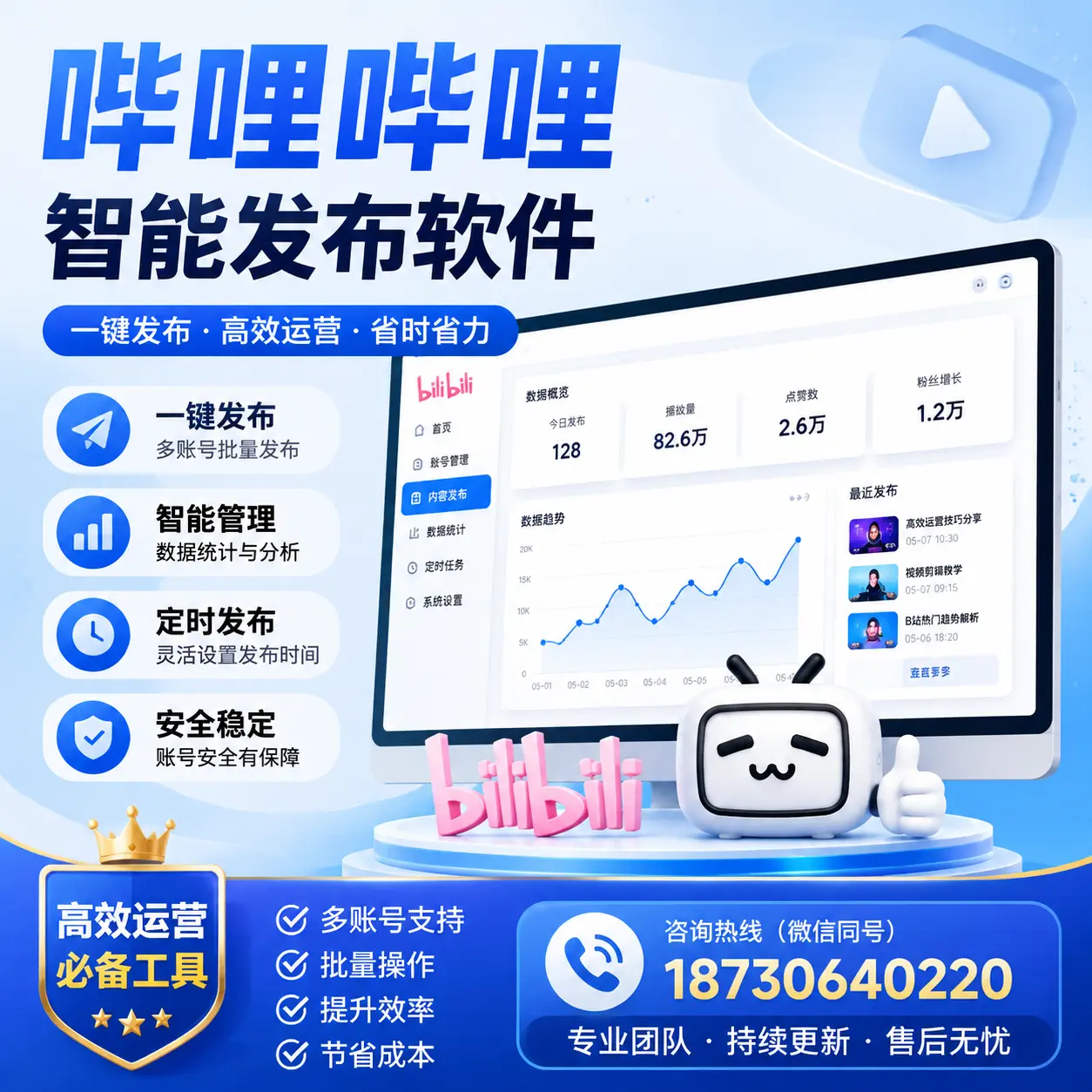 解密哔哩哔哩智能发布软件:功能与优势分析在 临沧